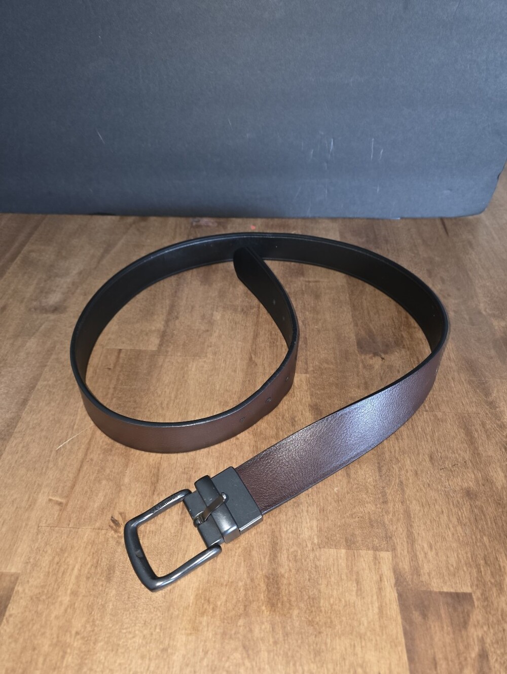 Columbia Brown Leather Belt Size 36